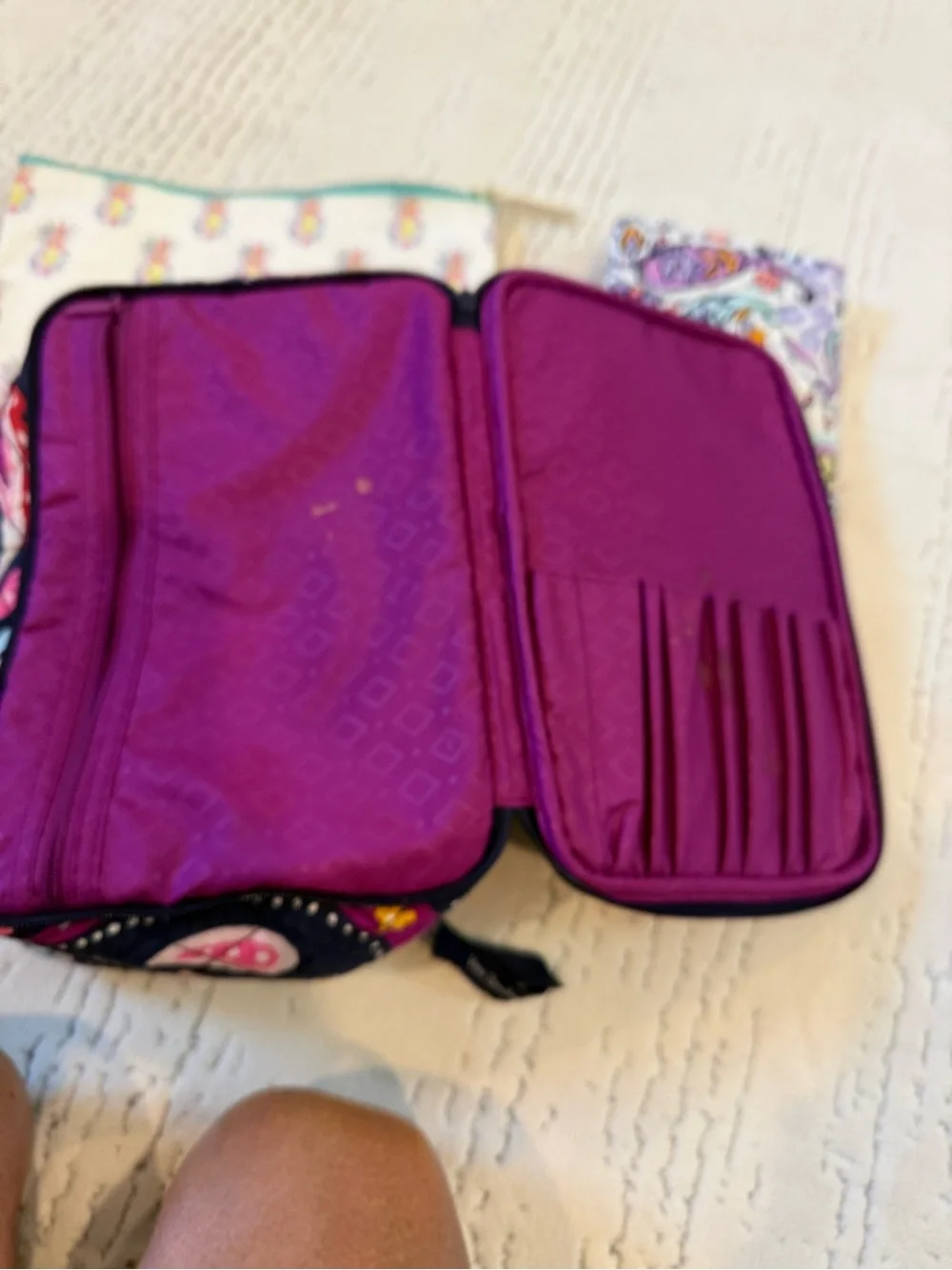 Vera Bradley & Lilly Pulitzer Travel Organizer Bundle – 4 Pieces